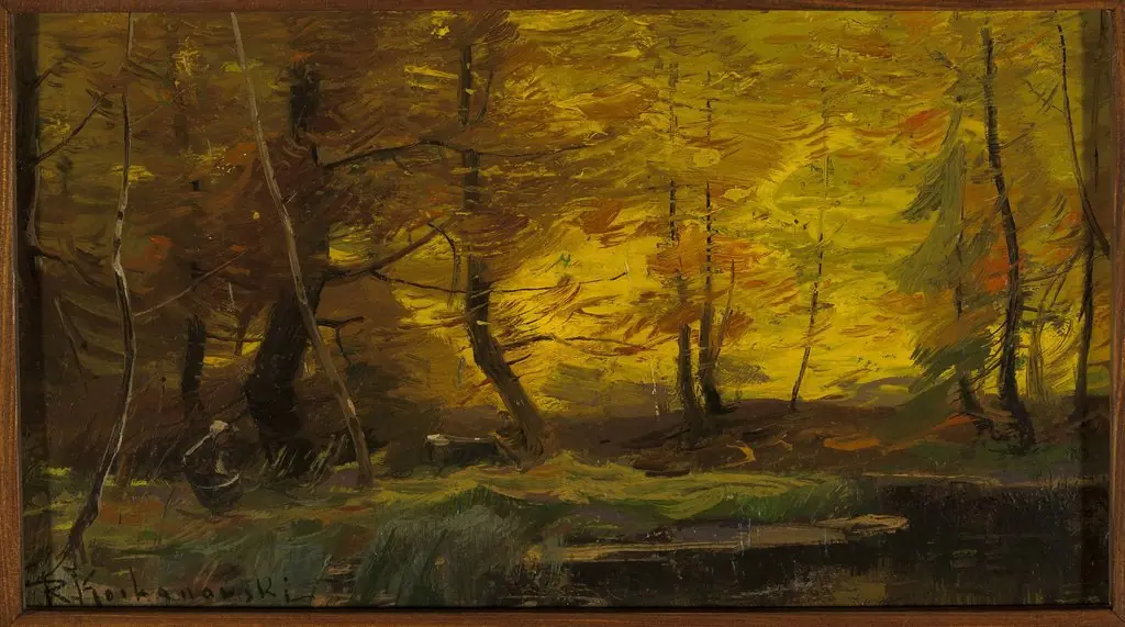 Forest landscape, by Roman Kochanowski