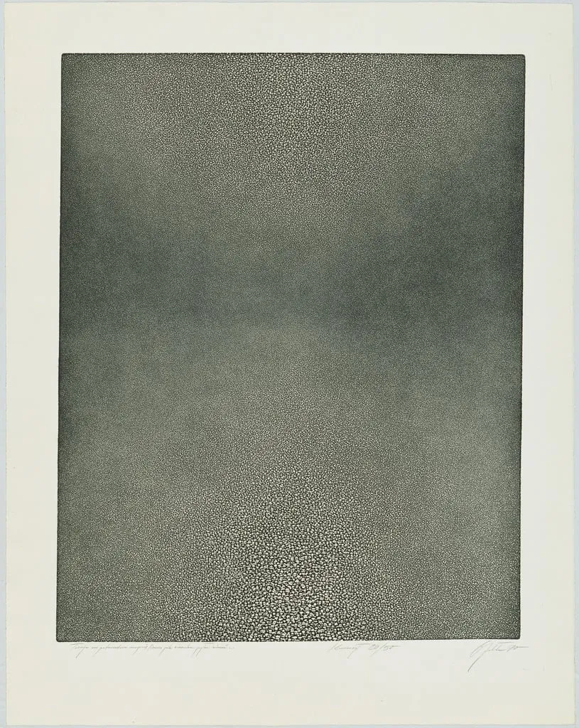 Untitled, by Roman Opalka, 1970