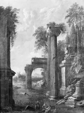 Roman Ruins and Gravemonuments