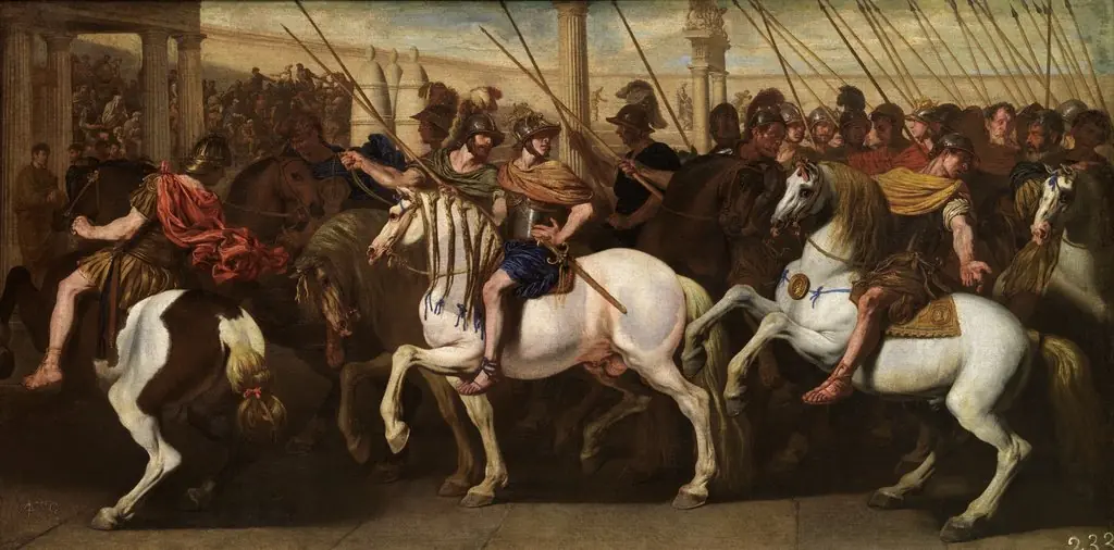 Roman Soldiers in the Circus