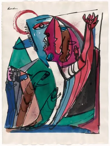 Untitled, by Romare Bearden