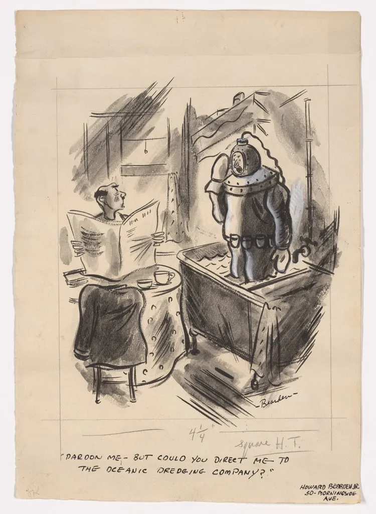 Untitled, by Romare Bearden, gouache, 1935