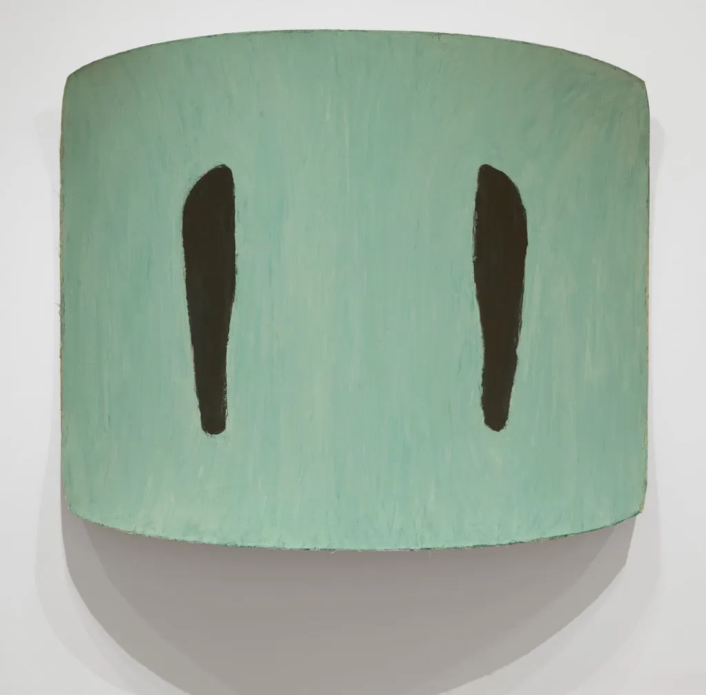 Untitled, by Ron Gorchov, oil, 1974