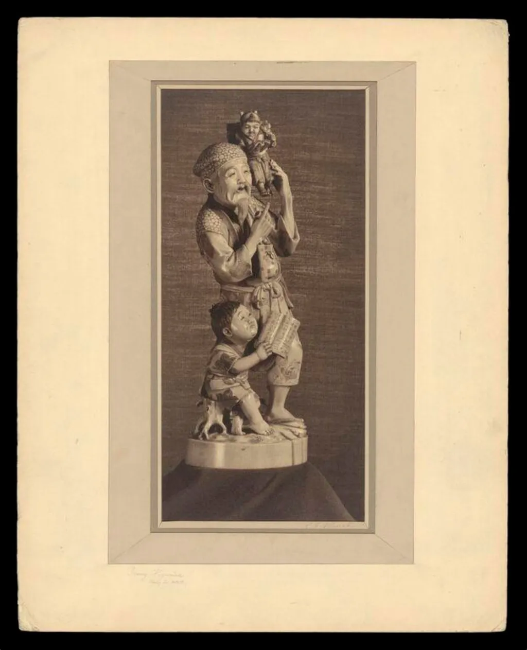 Ivory Figurine, Study in Detail, by Ronald George Fennah, photographic, 1943