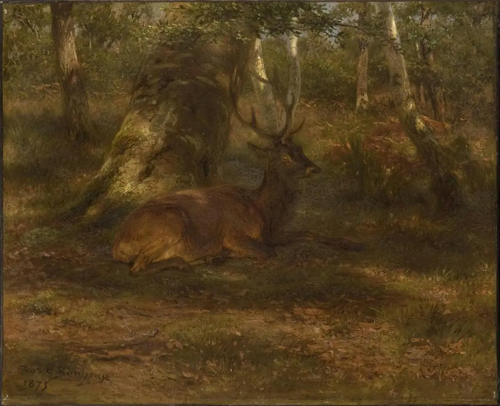 Forest with a Buck, by Rosa Bonheur