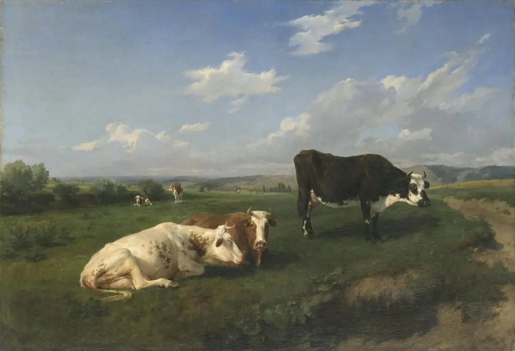 Landscape with Cattle, by Rosa Bonheur