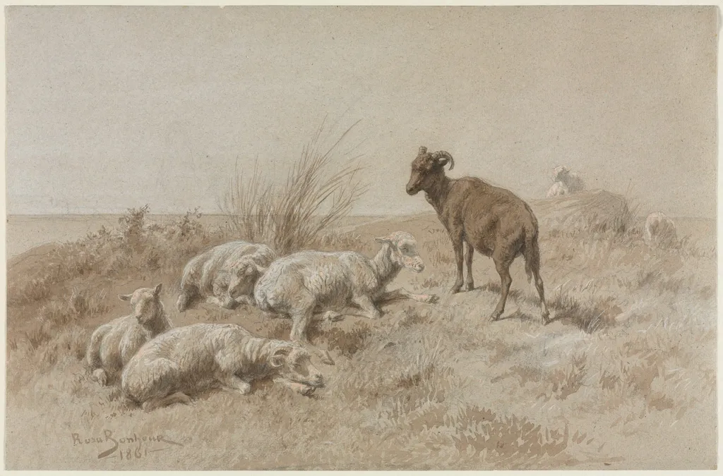 Sheep, by Rosa Bonheur, 1861