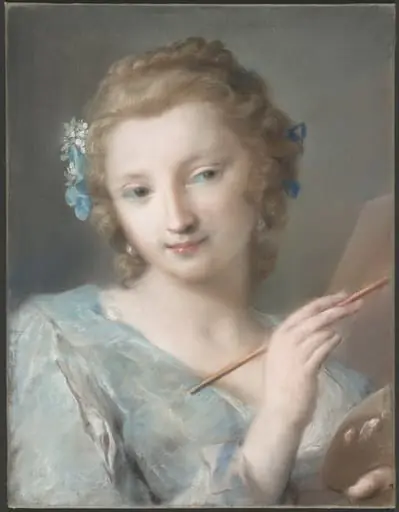 Allegory of Painting, by Rosalba Carriera