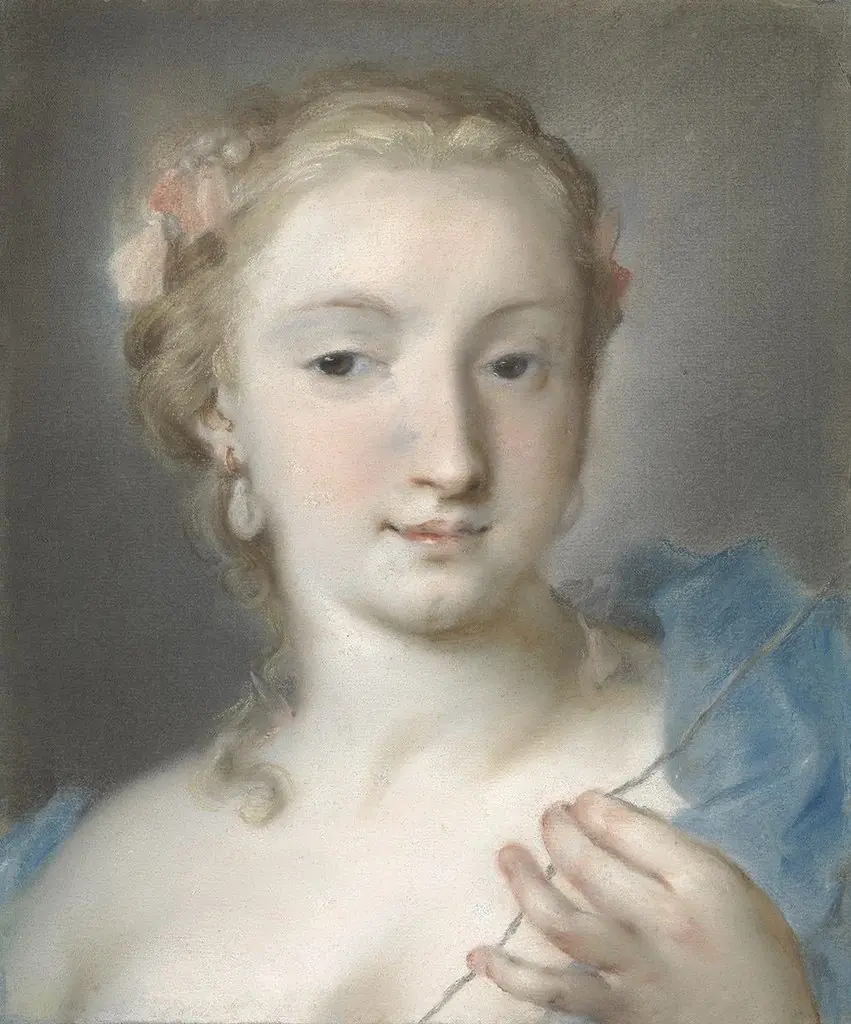 Die Parze Lachesis, by Rosalba Carriera