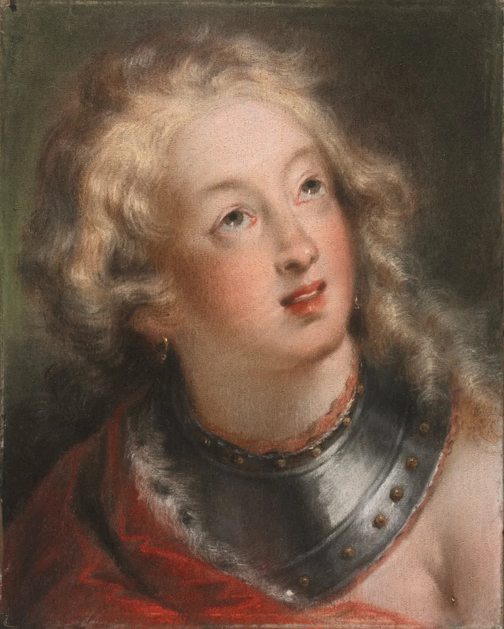 Head of a Woman (Beatrice), by Rosalba Carriera, 1726