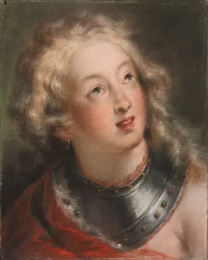 Head of a Woman (Beatrice), by Rosalba Carriera