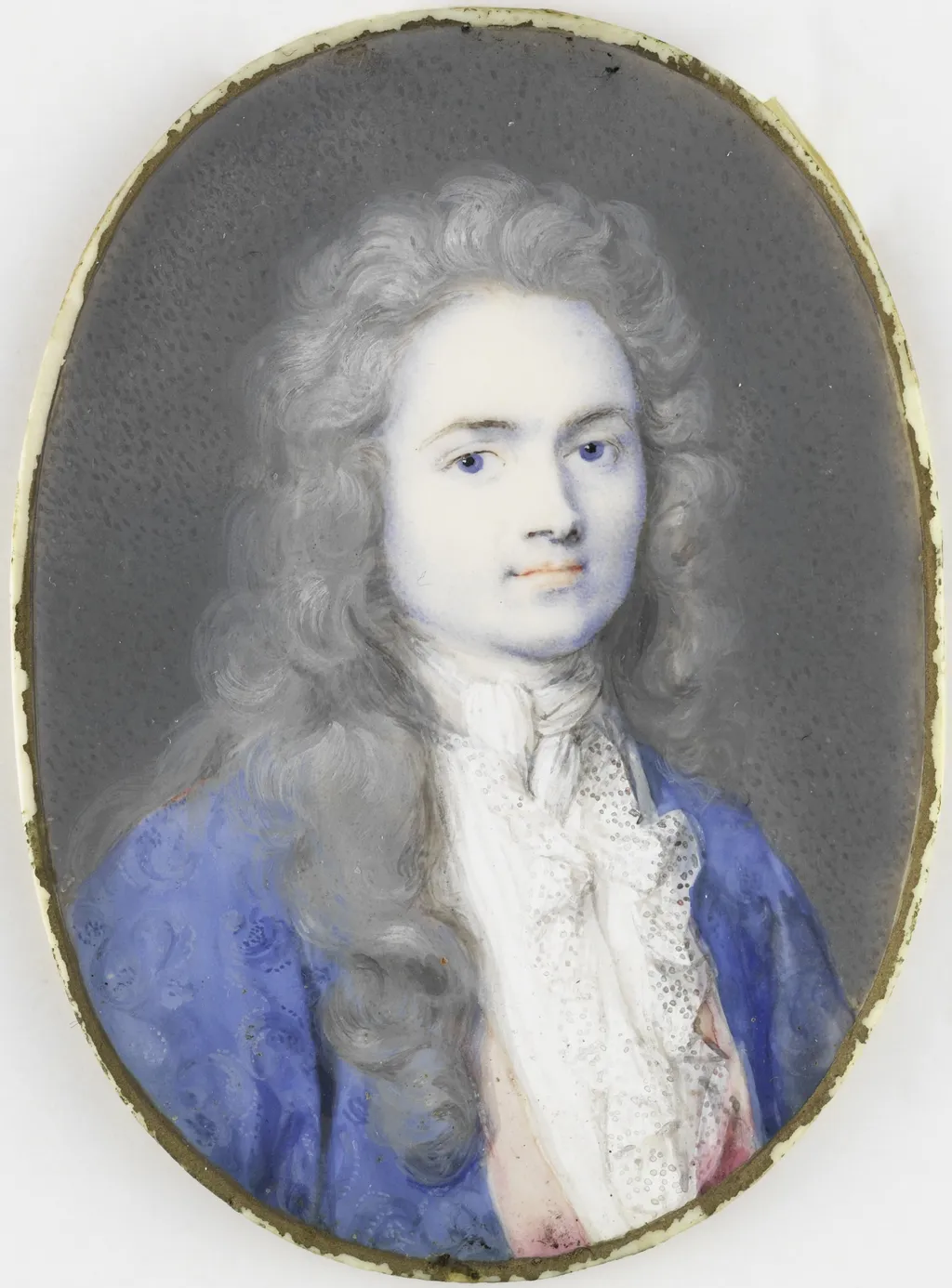 Portrait of Christoffel Bernhard Julius von Schwartz (1676-1754), heer van Ansen en Glinthuis, by Rosalba Carriera, ivory, 1700