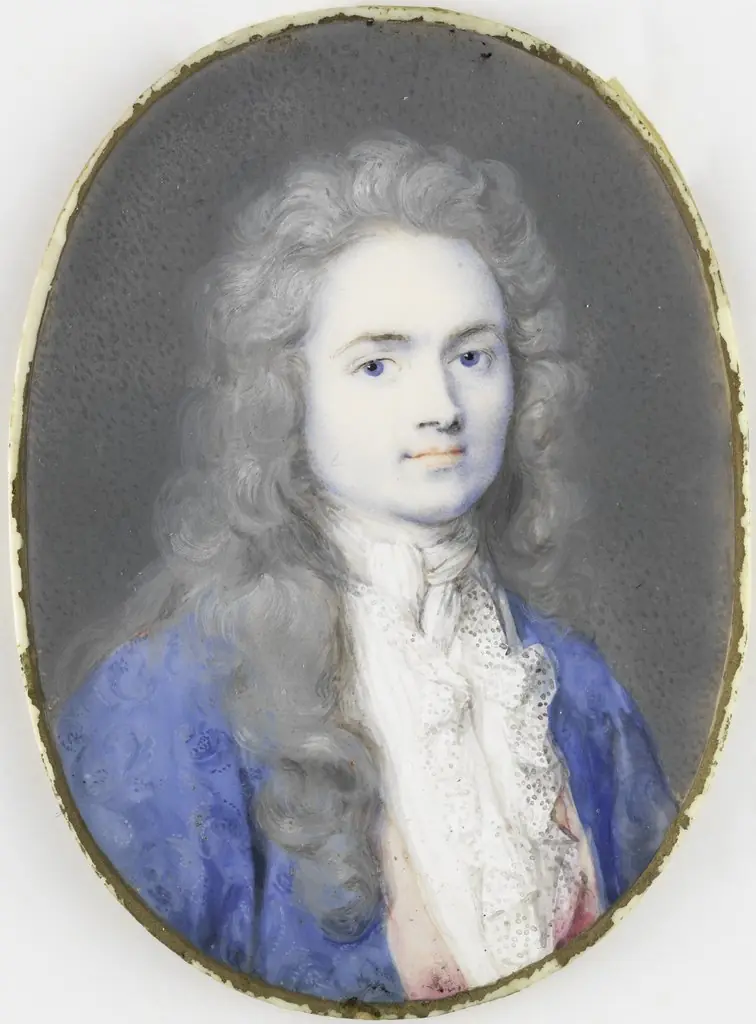 Portrait of Christoffel Bernhard Julius von Schwartz (1676-1754), heer van Ansen en Glinthuis, by Rosalba Carriera