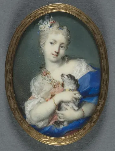 Woman with a Dog, by Rosalba Carriera