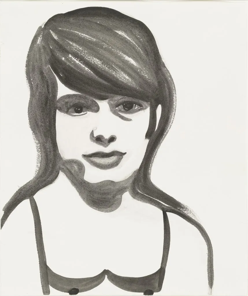 Untitled, by Rosemarie Trockel, paint, 2001