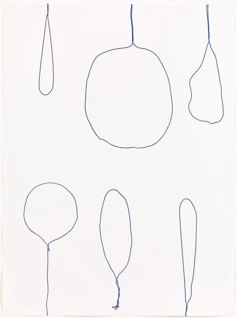 Untitled, by Rosemarie Trockel, ink, 1996