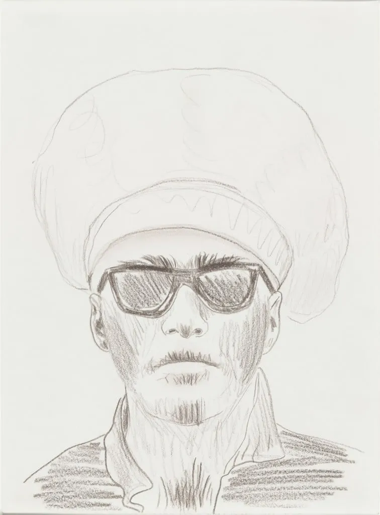 Untitled, by Rosemarie Trockel, graphite, 1994