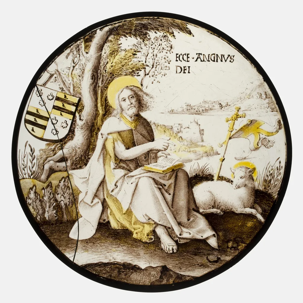 Roundel with Saint John the Baptist, unspecified, 1510