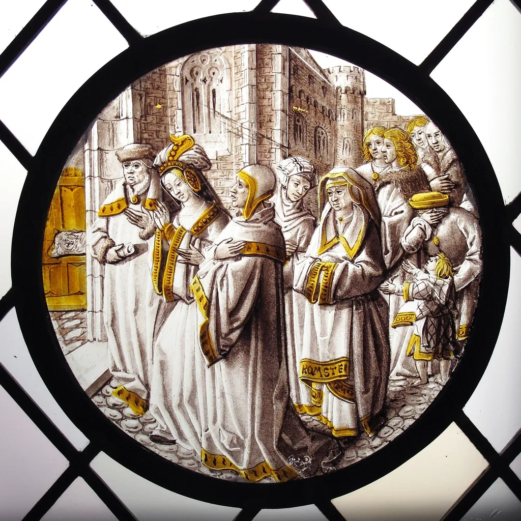 Roundel with Susanna Led to Judgement, unspecified, 1510