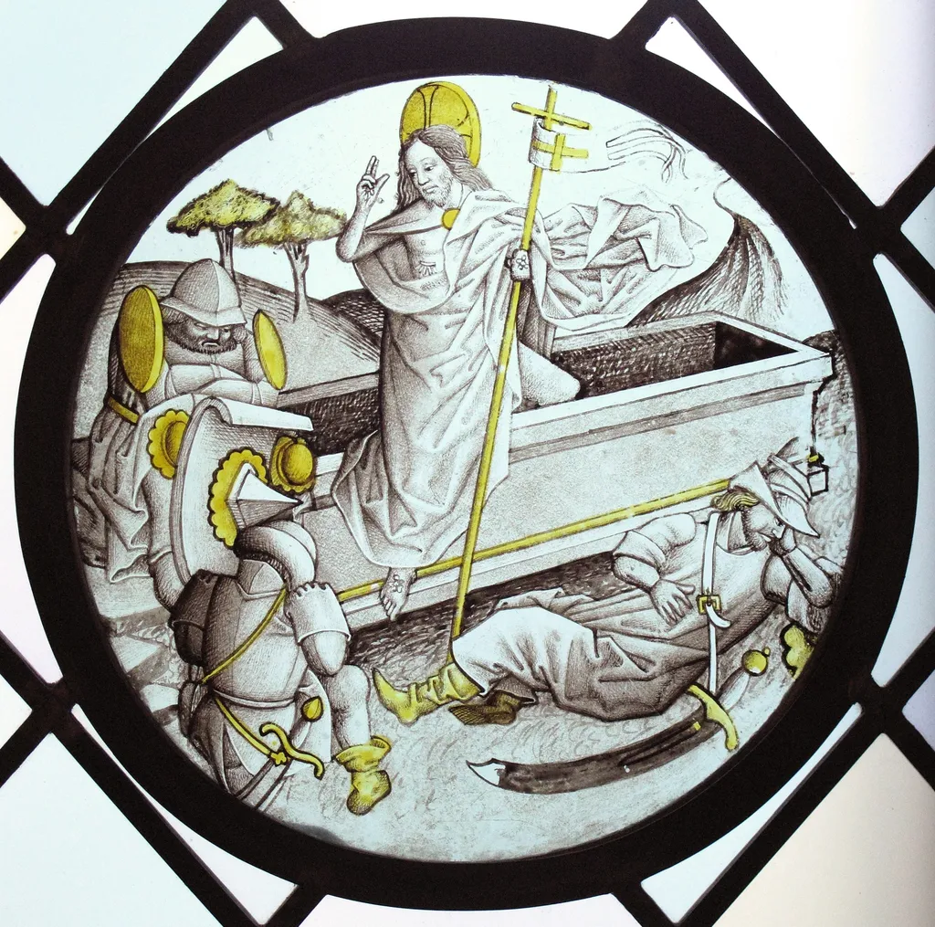 Roundel with the Resurrection, unspecified, 1493