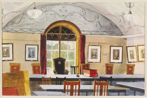 Council Chamber, Municipal Offices, Bangor, Caernarvonshire, by Rowntree