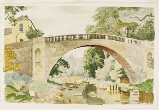 Greta Bridge, by Rowntree