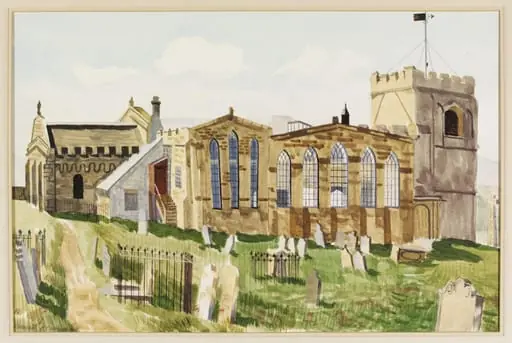 St. Mary's, Whitby - Exterior, by Rowntree