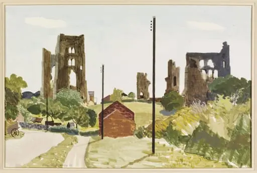 The Castle, Sheriff Hutton, by Rowntree