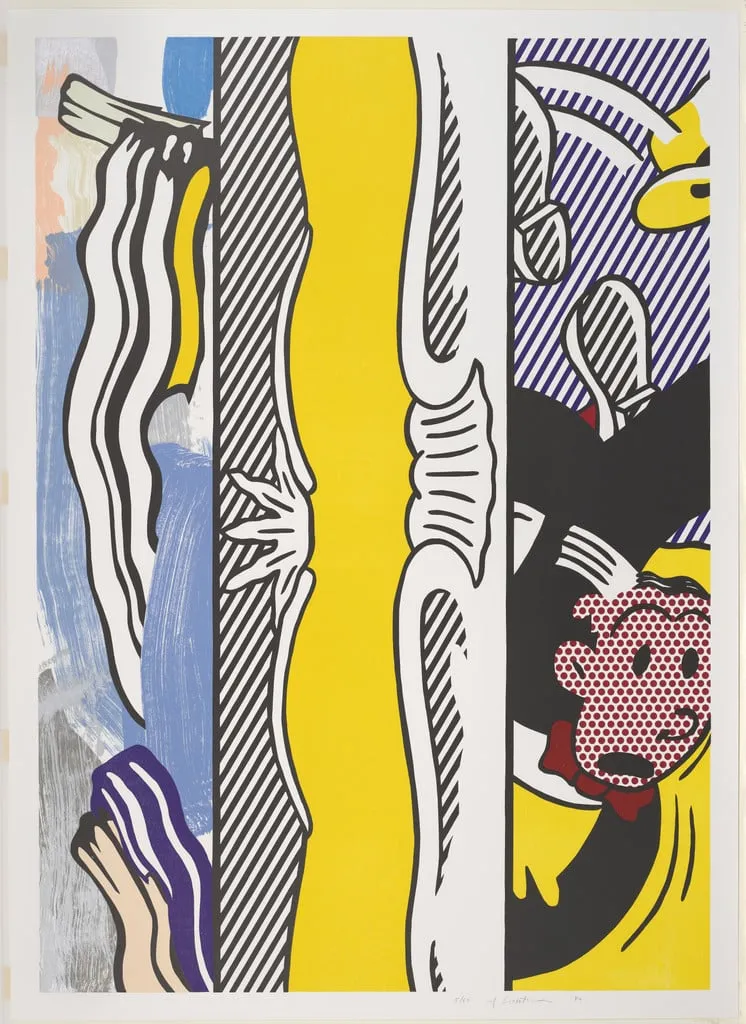 Untitled, by Roy Lichtenstein, ink, 1984