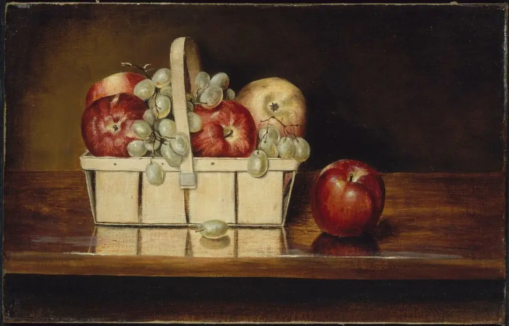 Basket of Fruit, by Rubens Peale