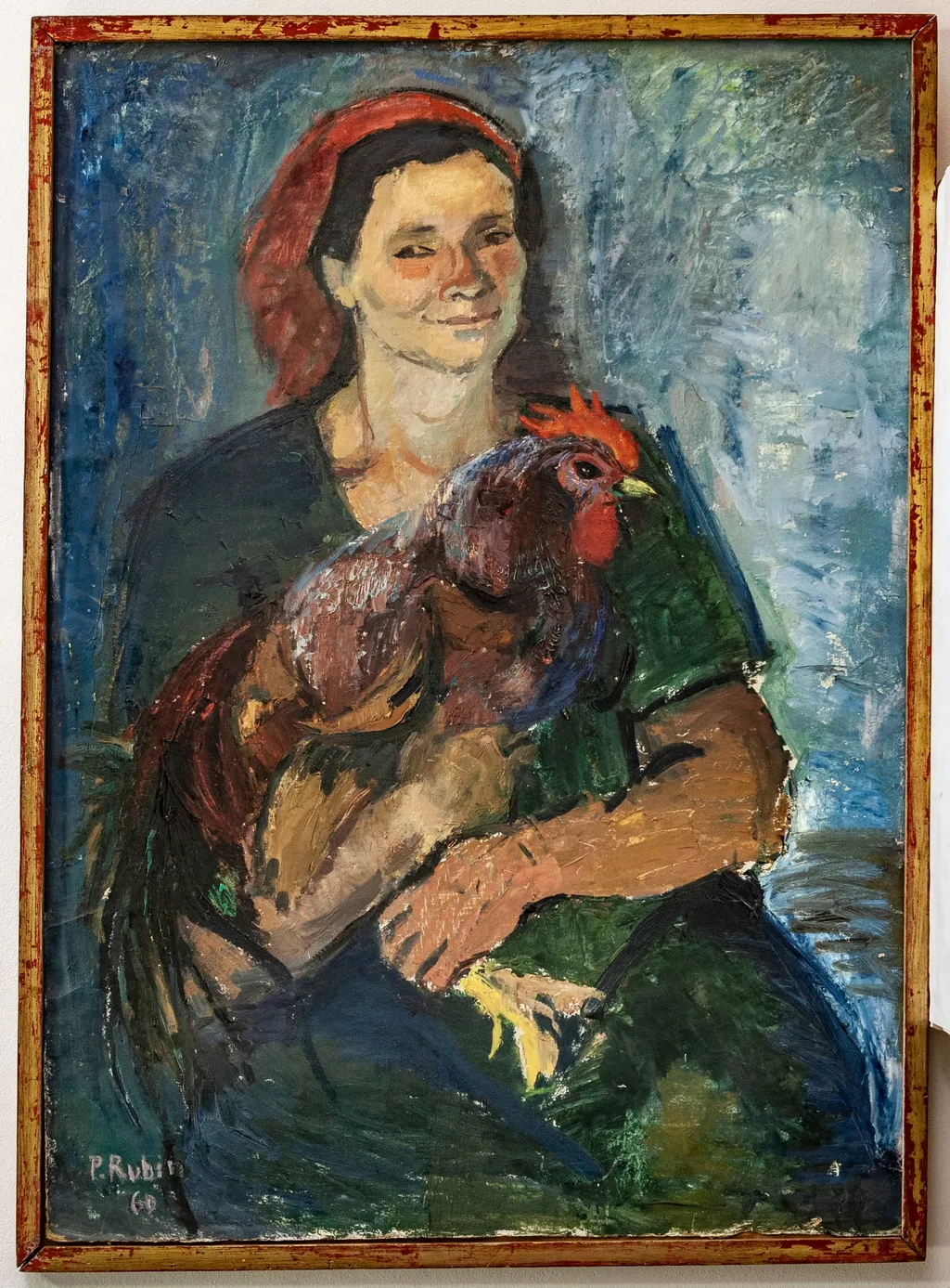 Fruntașă în colectiv, by Rubiu Tița, unspecified, 1960