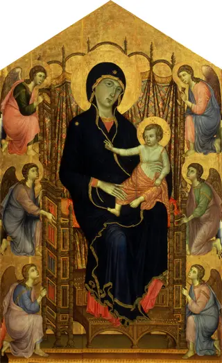 Rucellai Madonna, by Duccio di Buoninsegna