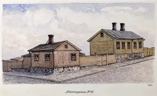Albertinkatu 10, by Rudolf Åkerblom