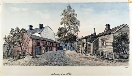 Albertinkatu 26, by Rudolf Åkerblom