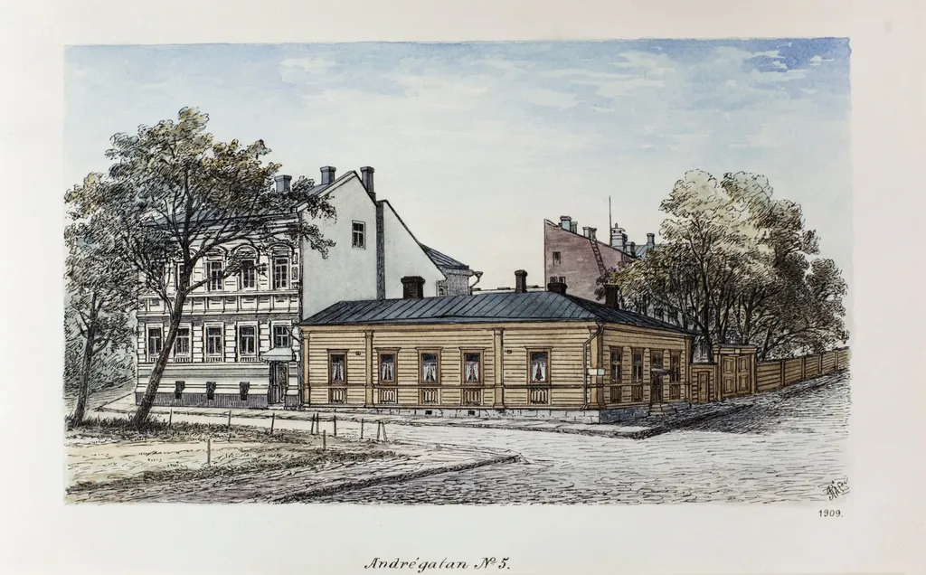 Antreankatu 5 (Antinkatu), by Rudolf Åkerblom, 1897