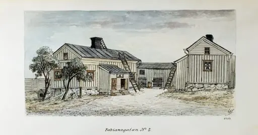 Fabianinkatu 5, by Rudolf Åkerblom