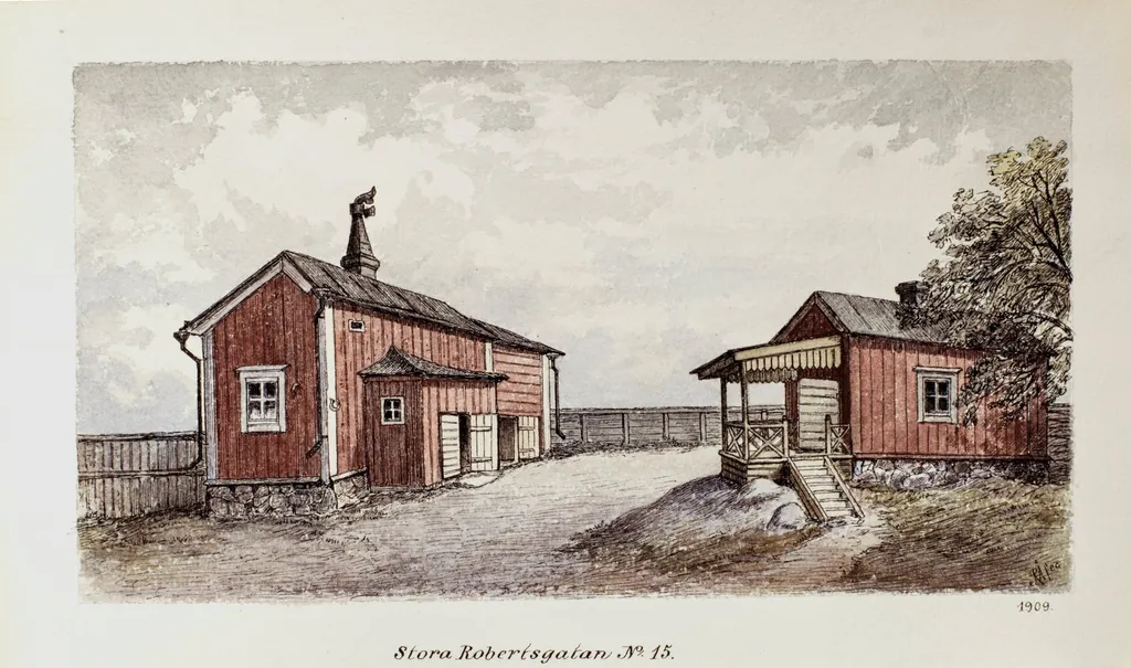 Iso Roobertinkatu 15, by Rudolf Åkerblom, 1897