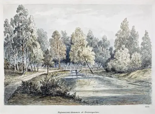 Kaisaniemi, by Rudolf Åkerblom