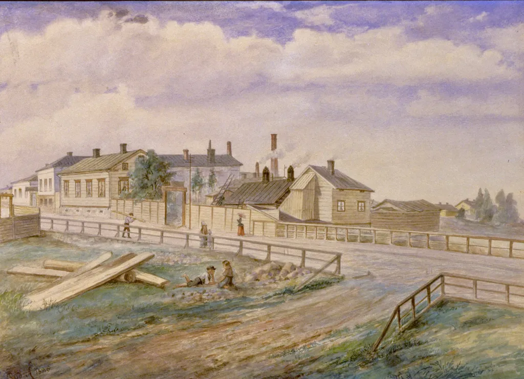 Korkeavuorenkatu 14-16, by Rudolf Åkerblom, 1897