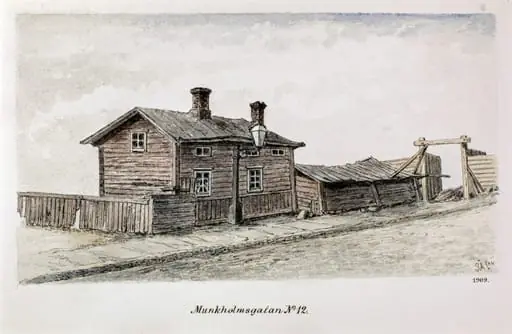 Munkkisaarenkatu 12, by Rudolf Åkerblom