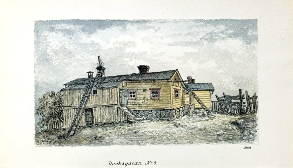 Telakkakatu 9, by Rudolf Åkerblom, 1897