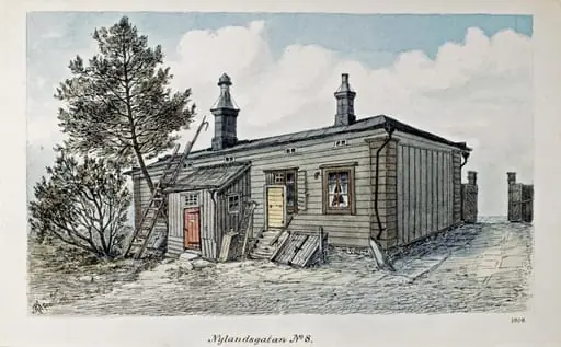 Uudenmaankatu 8, by Rudolf Åkerblom