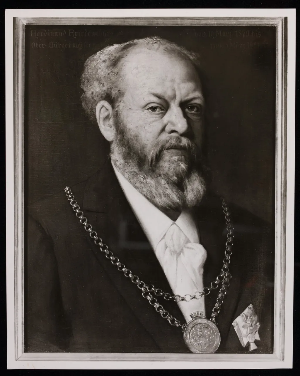 Friedensburg, Ferdinand Julius Ernst, by Rudolf (czynny we Wrocławiu 1933-1947), fot. Jagusch, unspecified, 1945