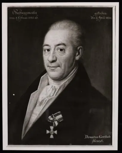 Menzel, Donatus Gottlieb, by Rudolf (czynny we Wrocławiu 1933-1947), fot. Jagusch