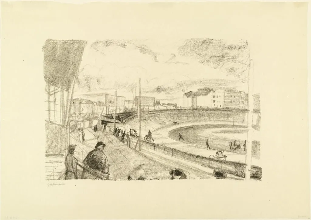 Untitled, by Rudolf Grossmann, ink, 1912