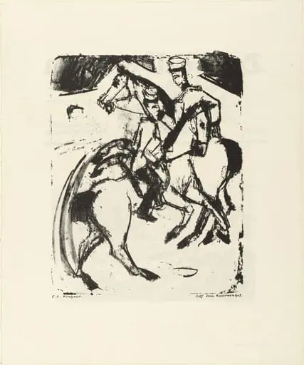Untitled, by Rudolf Grossmann Ernst Ludwig Kirchner