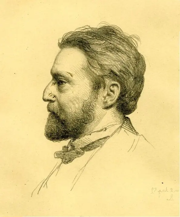 Portrait of August Riedel, by Rudolf Lehmann