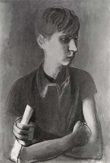 Bildnis Basil, by Rudolf Levy, oil, 1937