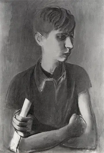 Bildnis Basil, by Rudolf Levy