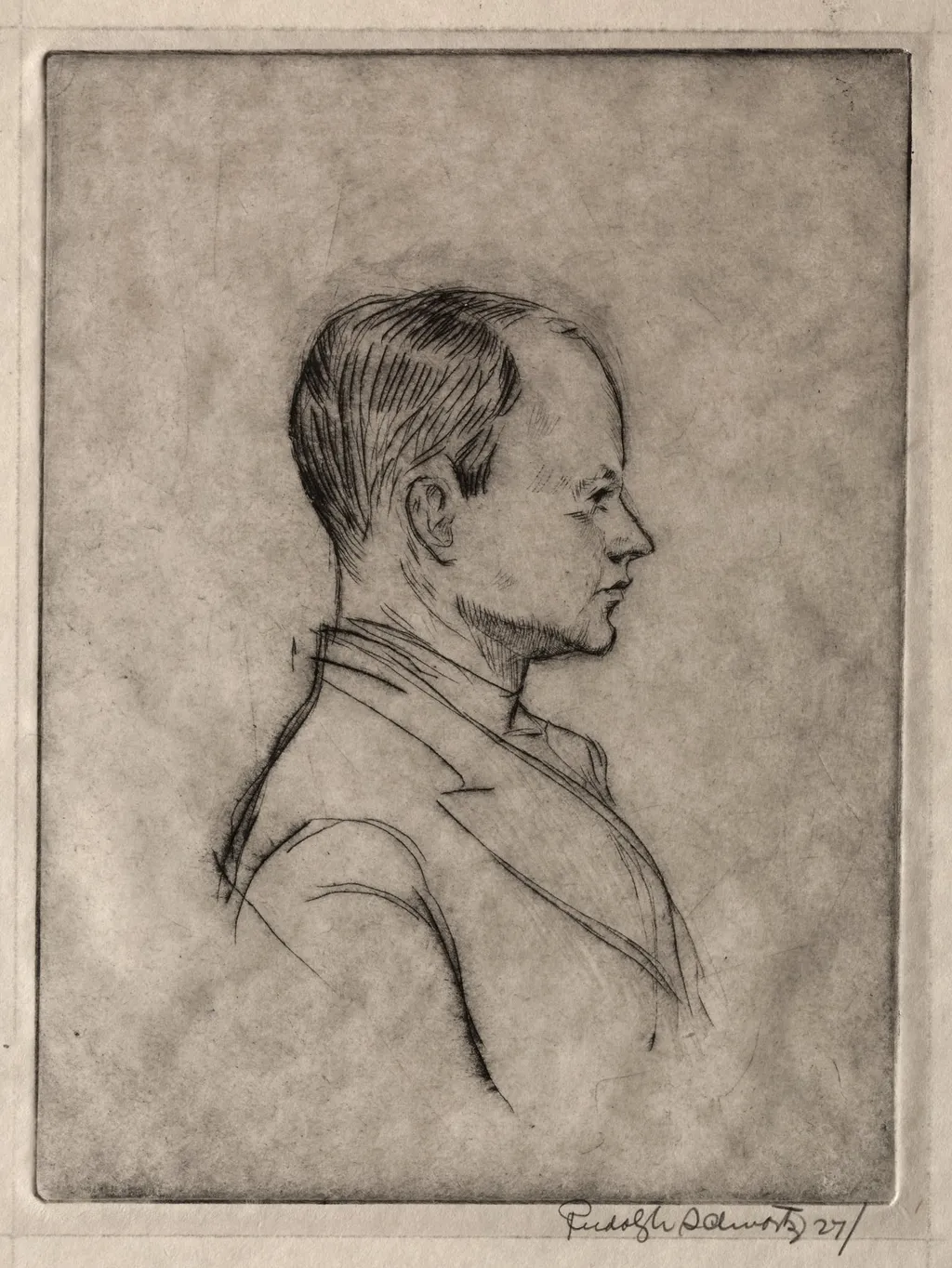 Portrait, by Rudolf Schwartz, 1899